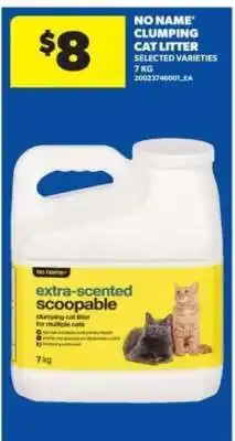 Real Canadian Superstore No Name Clumping Cat Litter offer