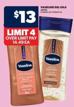 Real Canadian Superstore Vaseline Gel Oils offer