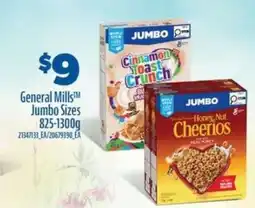 Real Canadian Superstore General Mills Jumbo Sizes offer