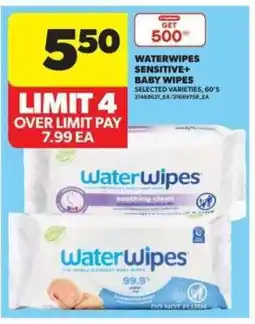 Real Canadian Superstore WaterWipes Sensitive+ Baby Wipes offer
