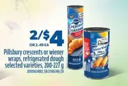 Real Canadian Superstore PILLSBURY CRESCENTS OR WIENER WRAPS offer
