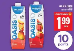 Food Basics Oasis Juice offer