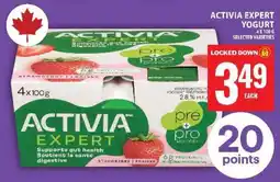 Food Basics ACTIVIA EXPERT YOGURT offer