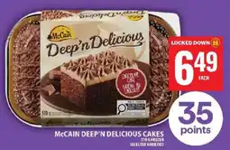 Food Basics McCAIN DEEP’N DELICIOUS CAKES offer