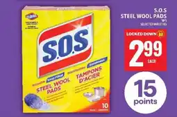 Food Basics S.O.S Steel Wool Pads offer