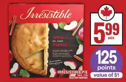 Food Basics Irresistible Pie offer