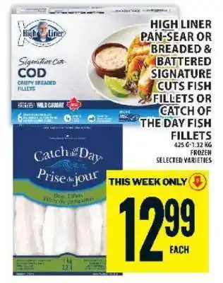 Food Basics High Liner Fish Fillets offer