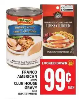 Food Basics Franco American / Club House Gravy offer
