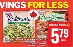 Food Basics Dr. Oetker Ristorante Pizza & Casa di Mama offer