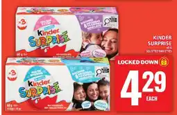 Food Basics KINDER SURPRISE offer