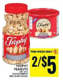 Food Basics TROPHY PEANUTS offer