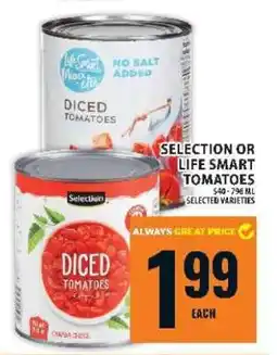 Food Basics SELECTION OR LIFE SMART TOMATOES offer