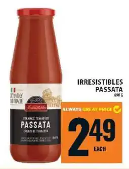 Food Basics Irresistibles Passata offer