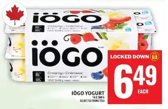 Food Basics Iögo Yogurt offer
