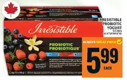 Food Basics Irresistible Probiotic Yogurt offer