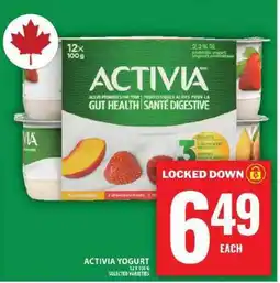 Food Basics Activia Yogurt offer