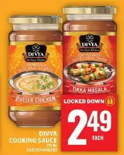 Food Basics DIVYA COOKING SAUCE offer