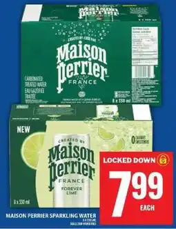 Food Basics MAISON PERRIER SPARKLING WATER† offer