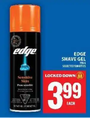 Food Basics Edge Shave Gel offer