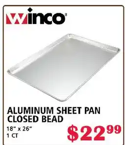 MVR Cash & Carry ALUMINUM SHEET PAN CLOSED BEAD offer