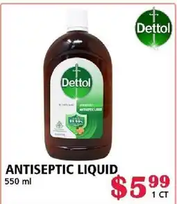 MVR Cash & Carry DETTOL ANTISEPTIC LIQUID offer