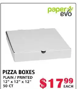 MVR Cash & Carry PIZZA BOXES offer
