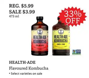 The Big Carrot HEALTH-ADE Flavoured Kombucha offer