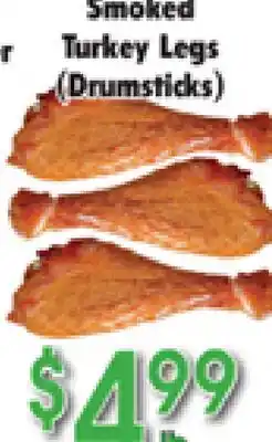 Danforth Food Market Smoked Turkey Legs (Drumsticks) offer