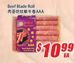 WinCo Food Mart Beef Blade Roll offer