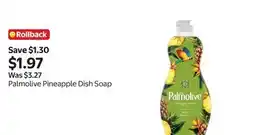 Walmart Palmolive Pineapple Dish Soap offer