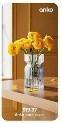 Walmart Anko home decor offer