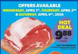 Real Canadian Superstore Cap-Off Rib Roast offer