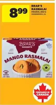 Real Canadian Superstore Brar's Rasmalai offer