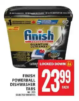 Food Basics FINISH POWERBALL DISHWASHER TABS offer