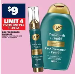 Real Canadian Superstore OGX Pro Growth Hair Care offer