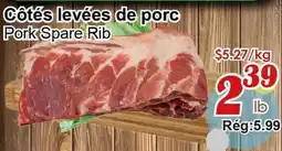 Marche C&T Côtés levées de porc offer