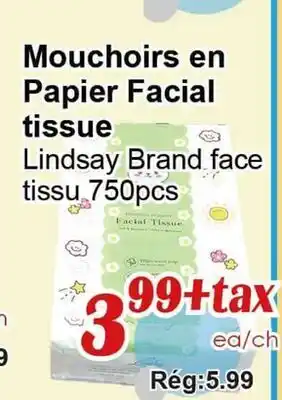 Marche C&T Mouchoirs en Papier Facial tissue offer
