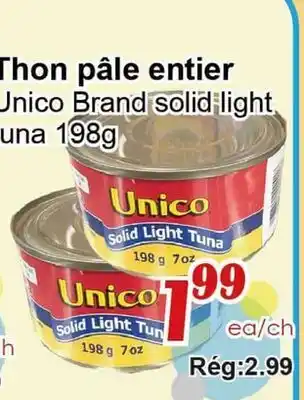 Marche C&T Thon pâle entier offer