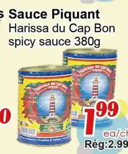 Marche C&T Harissa du Cap Bon spicy sauce offer