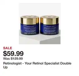 TSC Stores Retinologist - Your Retinol Specialist Double Up offer