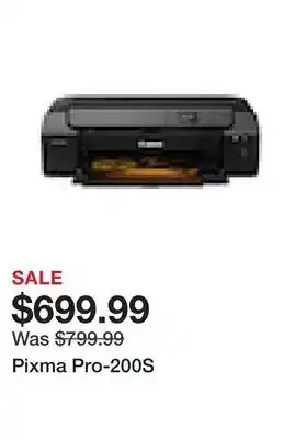 TSC Stores Pixma Pro-200S offer