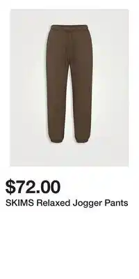 Holt Renfrew SKIMS Relaxed Jogger Pants offer