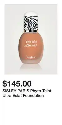 Holt Renfrew SISLEY PARIS Phyto-Teint Ultra Éclat Foundation offer
