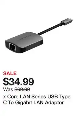TSC Stores x Core LAN Series USB Type C To Gigabit LAN Adaptor offer