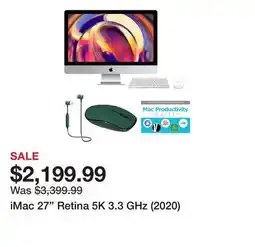 TSC Stores iMac 27 Retina 5K 3.3 GHz (2020) offer