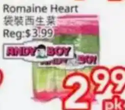Superking Supermarket ANDY BOY Romaine Heart offer