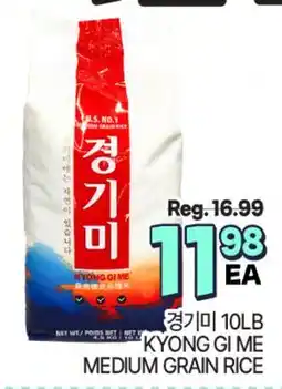 H-Mart KYONG GI ME MEDIUM GRAIN RICE offer