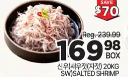 H-Mart 신우)새우젓(자잿) 20KG SW)SALTED SHRIMP offer