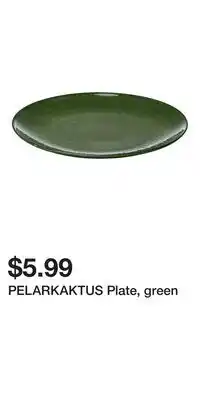 IKEA PELARKAKTUS Plate, green offer
