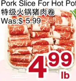 First Choice Supermarket Pork Slice For Hot Pot offer